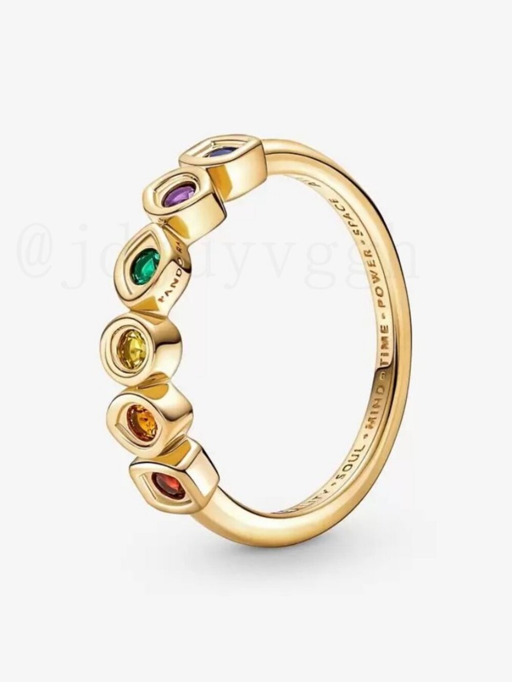 Pandora Marvel The Avengers Infinity Stones Ring